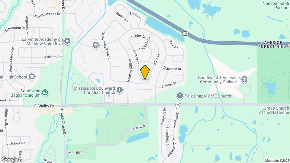 8354 Everly Meadows Dr Map and Location Details