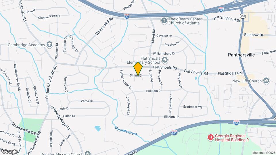 2505 Shiloh Dr Map and Location Details