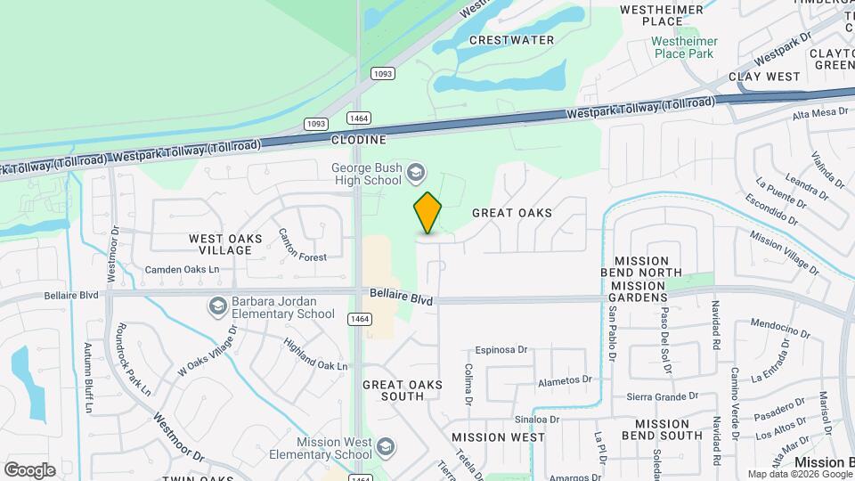 16914 Great Oaks Glen Dr Map and Location Details