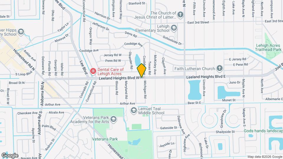 102 Leeland Heights Blvd W Map and Location Details