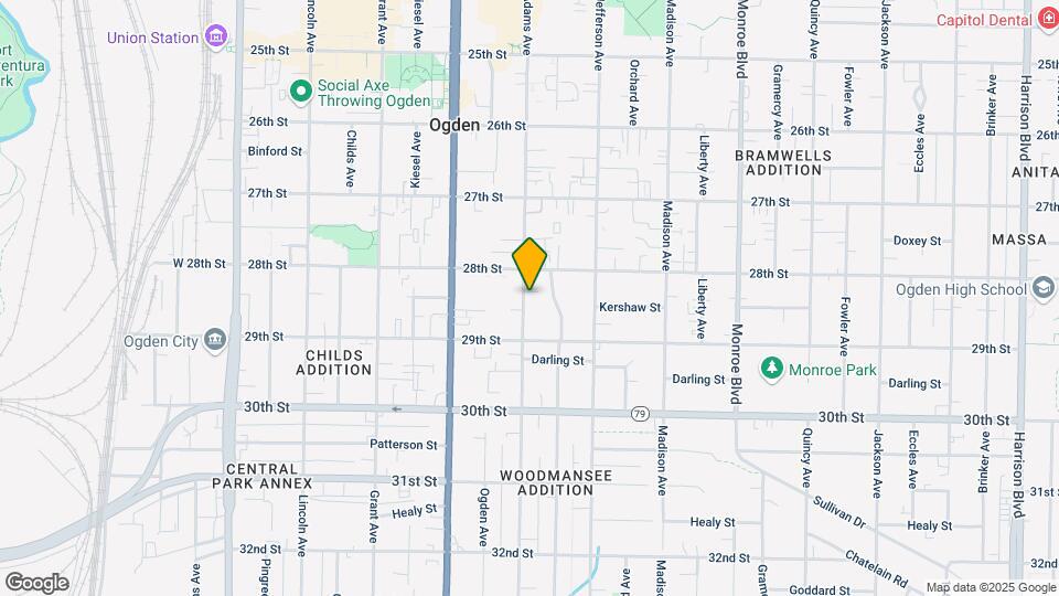 2830 Adams Ave Mapa y Detalles de la Ubicación