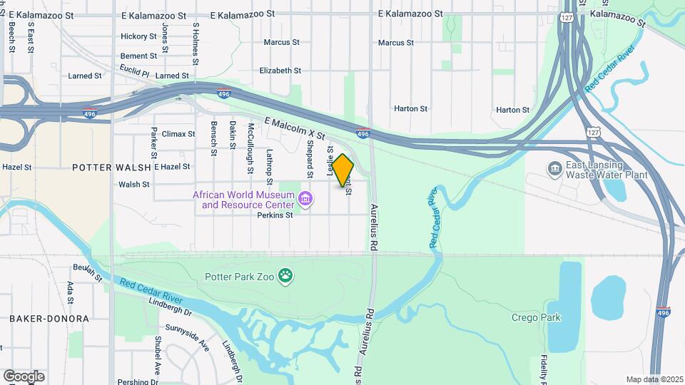 1114 Regent St Map and Location Details