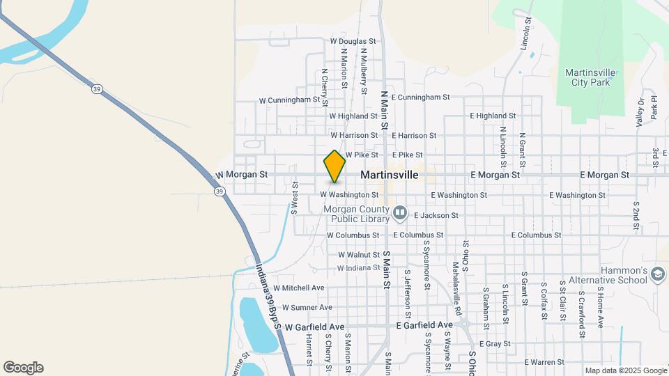 260 W Washington St Map and Location Details