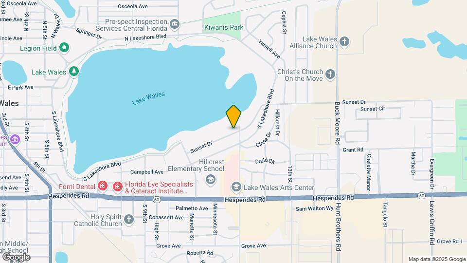 1065 Sunset Dr Map and Location Details