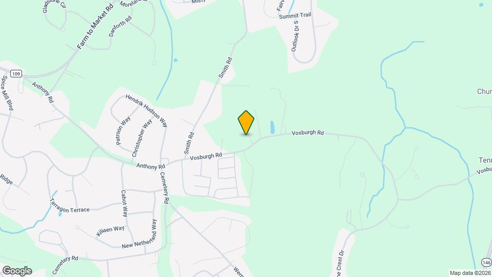 129 Vosburgh Rd Map and Location Details