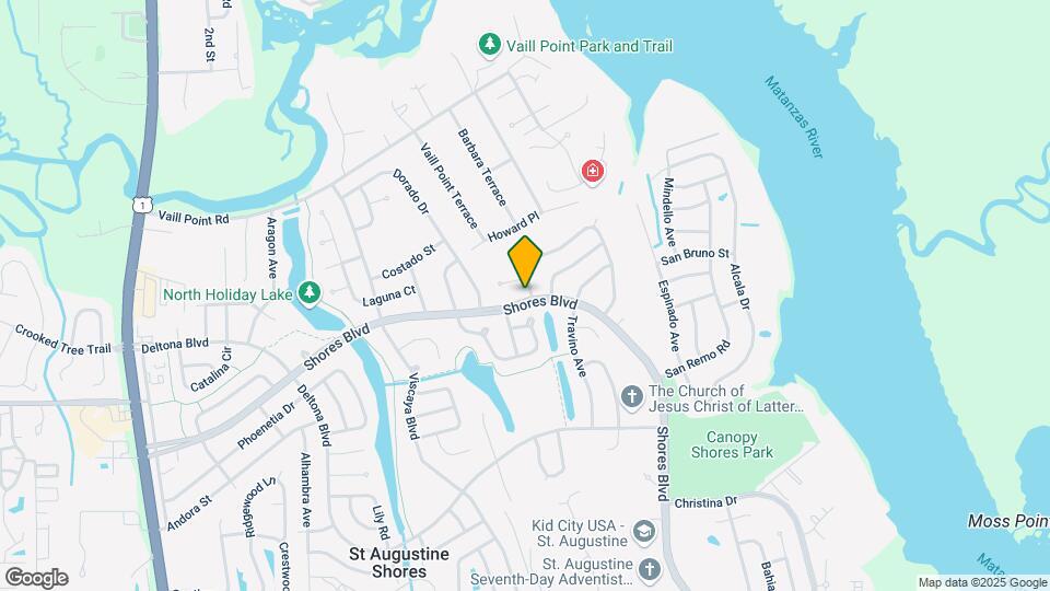 354 Shores Blvd Map and Location Details