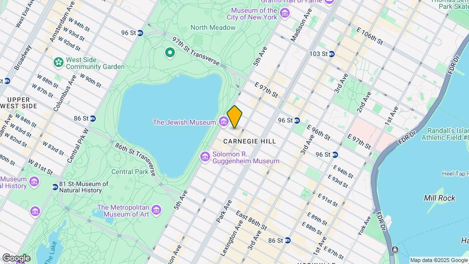 21 E 92nd St Map and Location Details
