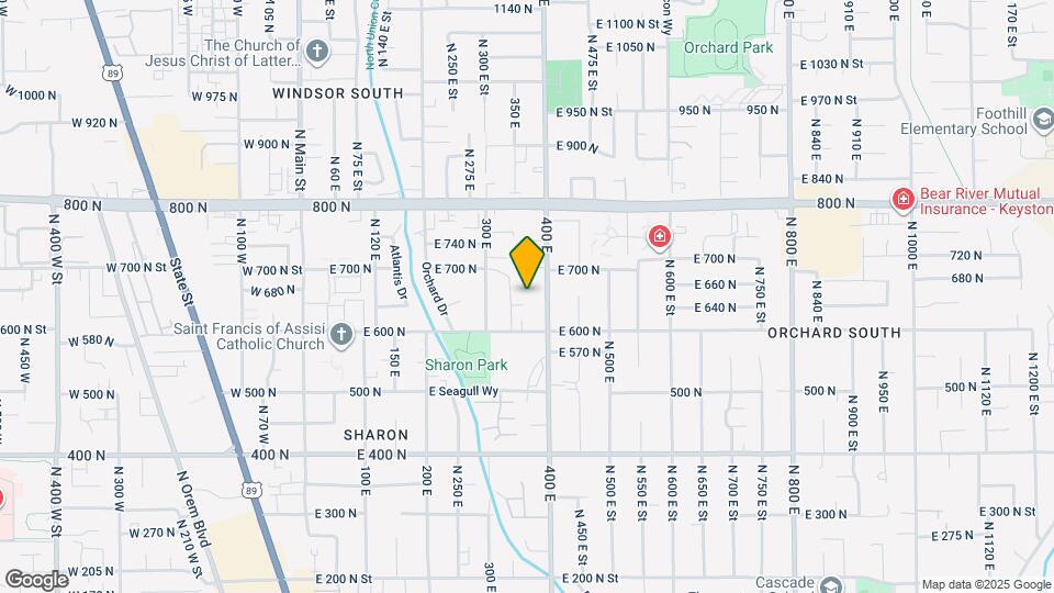 361 E 650 N, Unit 361 Map and Location Details