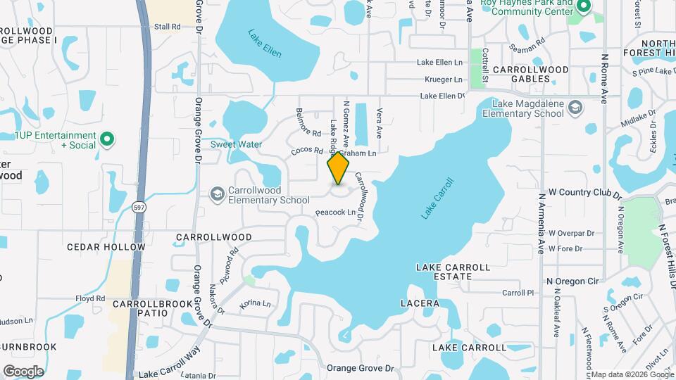 3013 Sabal Rd Map and Location Details