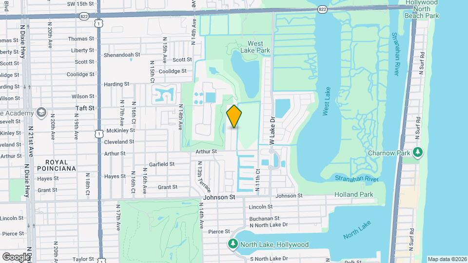 1401 N 12th Ct, Unit 11A Map and Location Details