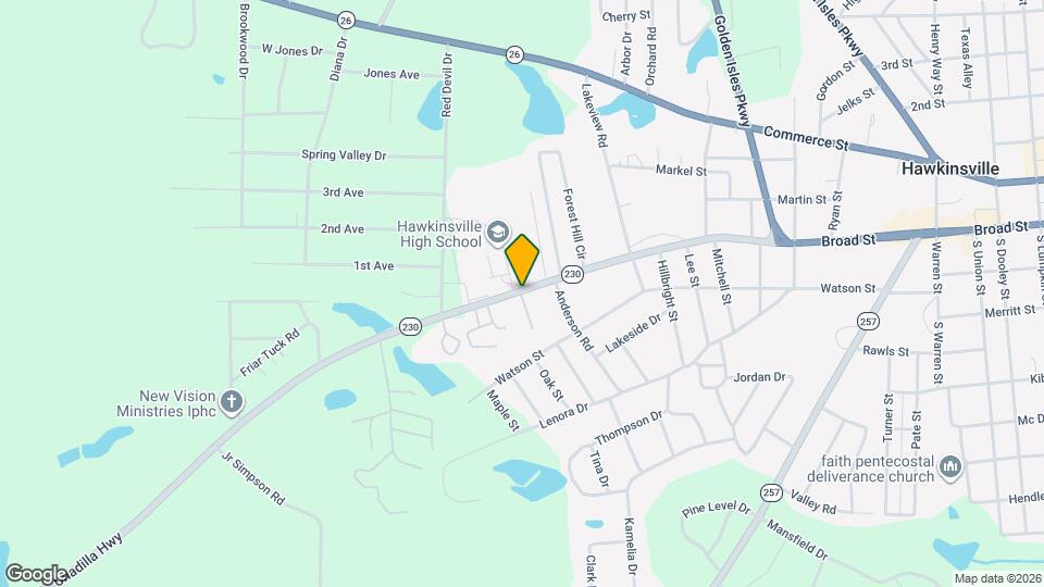 Lakeside Villa Apartments Map and Location Details