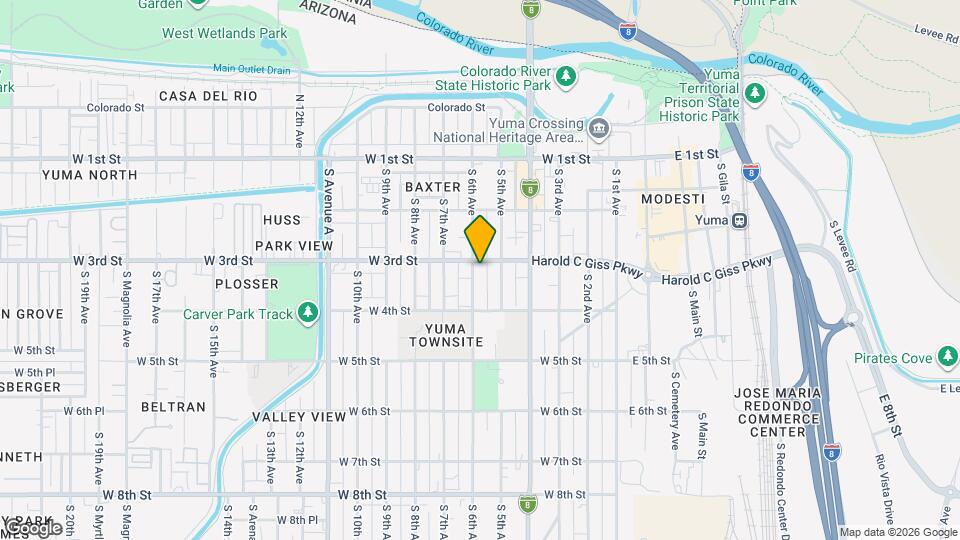 585 W 3rd St Map and Location Details
