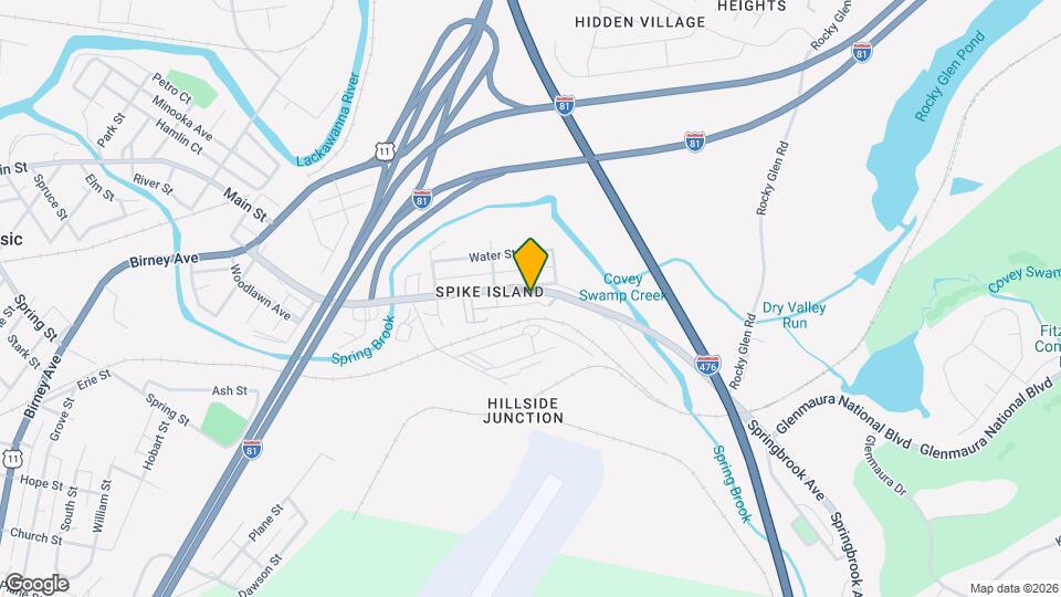 1112 Springbrook Ave, Unit A Map and Location Details