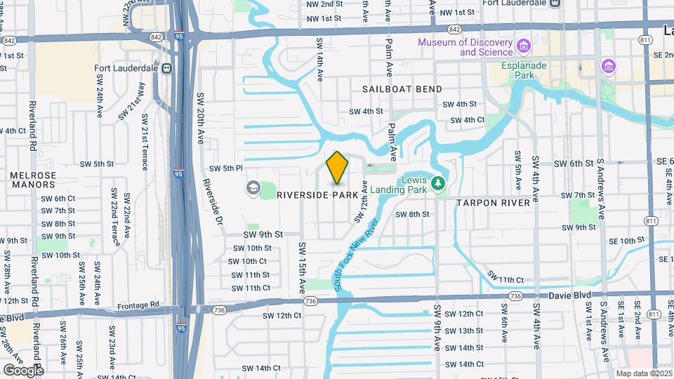626 SW 14th Ave Map and Location Details