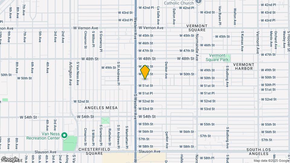 1623-1629 W 51st St Mapa y Detalles de la Ubicación
