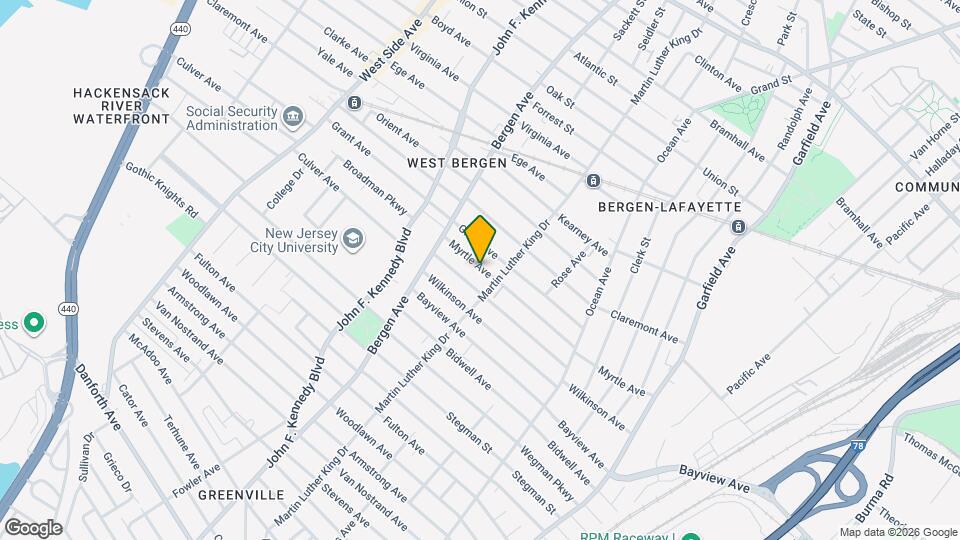 181 Myrtle Ave, Unit 2 Mapa y Detalles de la Ubicación