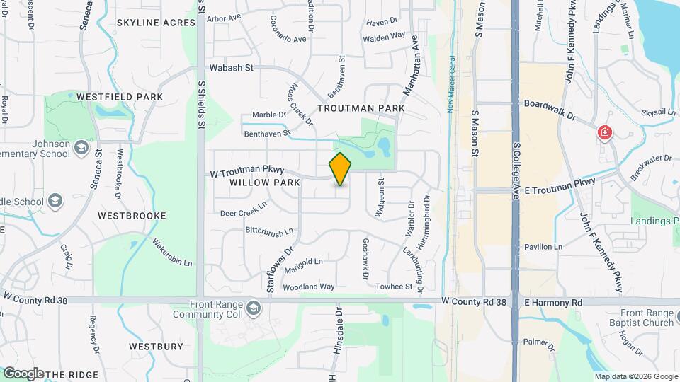 4224 Wolf Creek Ct Map and Location Details