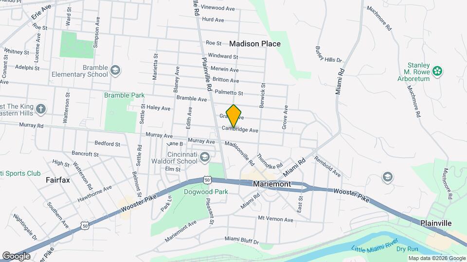 6903 Cambridge Ave Map and Location Details