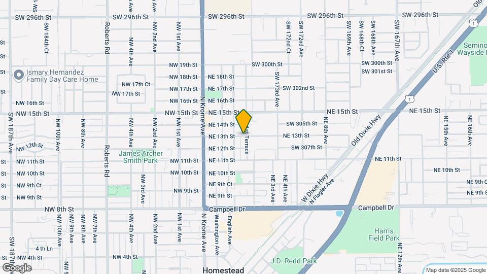 152 NE 13th St Map and Location Details