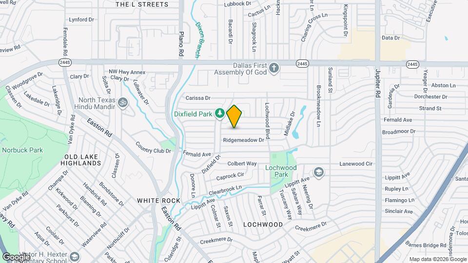 10926 Scotsmeadow Dr Map and Location Details