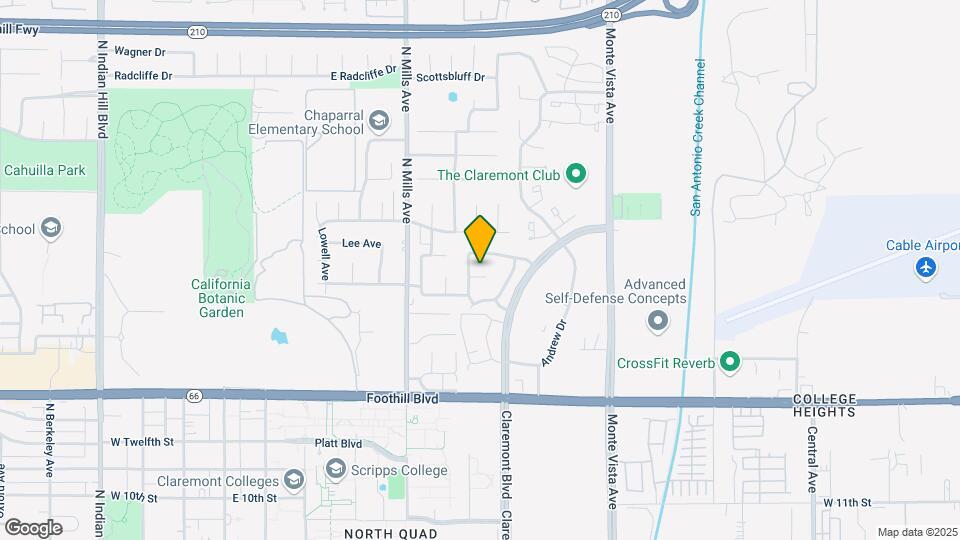 655 Marshall Ct Map and Location Details