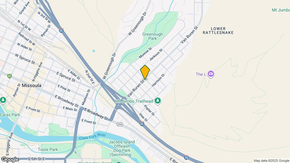 903 Locust St Map and Location Details