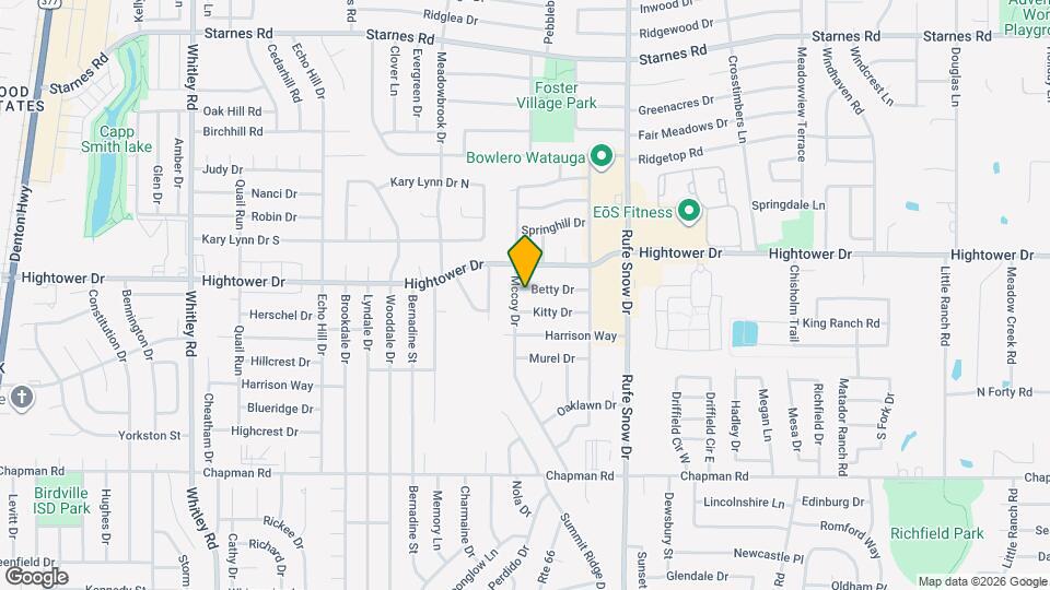 6604 Betty Dr Map and Location Details