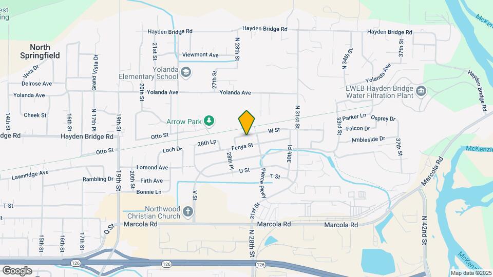 2917 W St Map and Location Details
