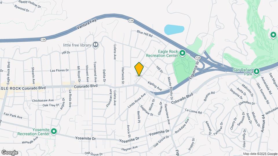 1387 Eagle Vista Dr Map and Location Details