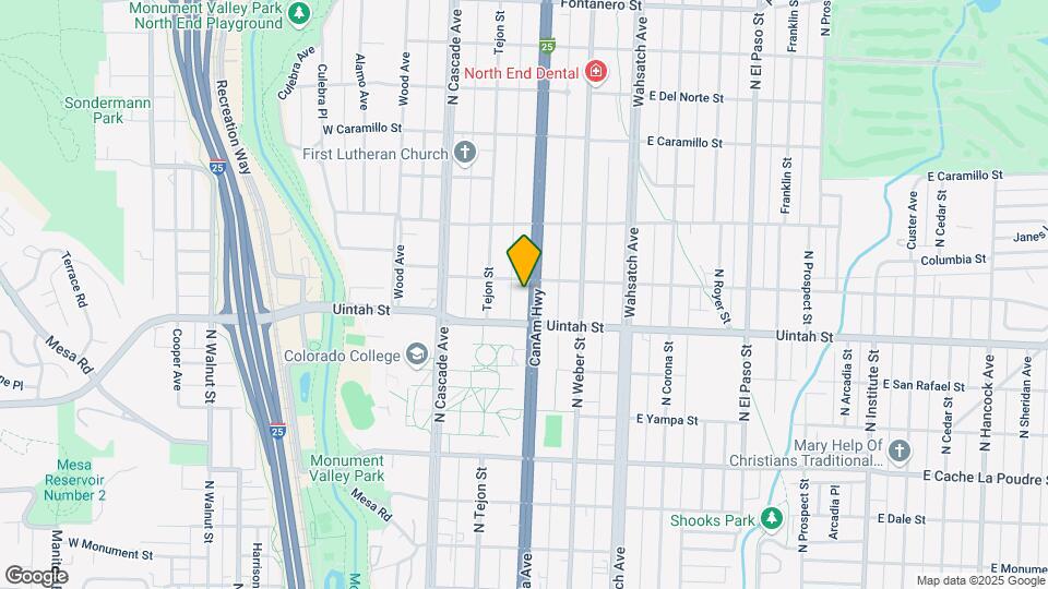 1224 N Nevada Ave Mapa y Detalles de la Ubicación