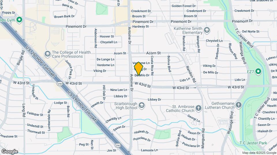 5413 De Milo Dr Map and Location Details