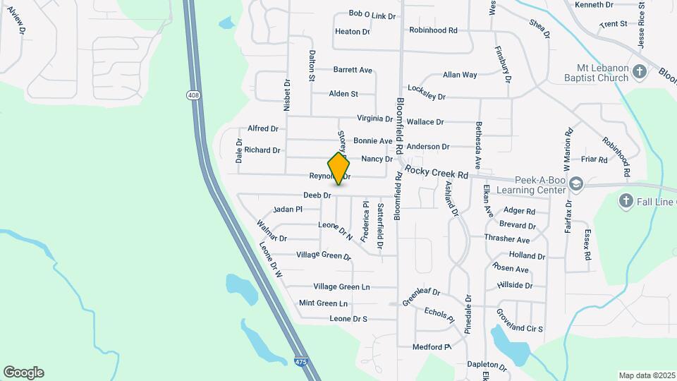 2727 Deeb Dr Map and Location Details