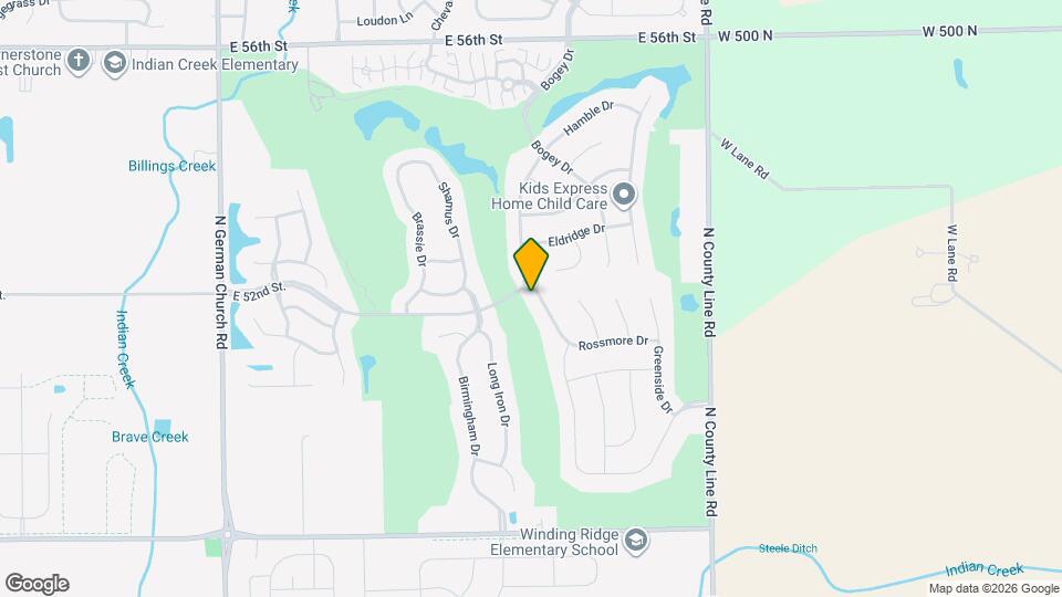 5162 Sandwood Dr Mapa y Detalles de la Ubicación