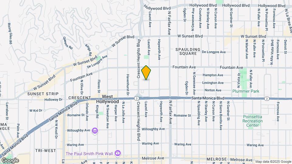 1233 Laurel Ave Map and Location Details