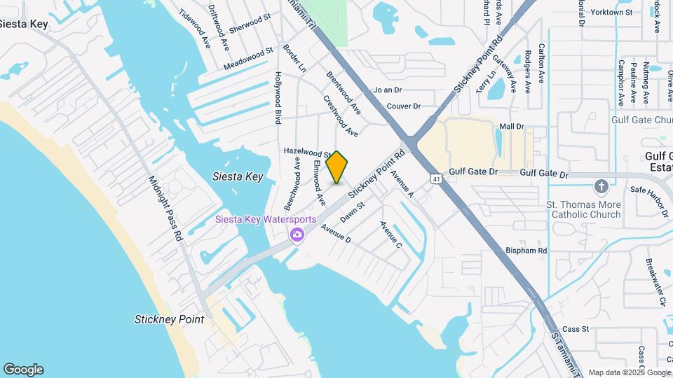1724 Redwood St Map and Location Details