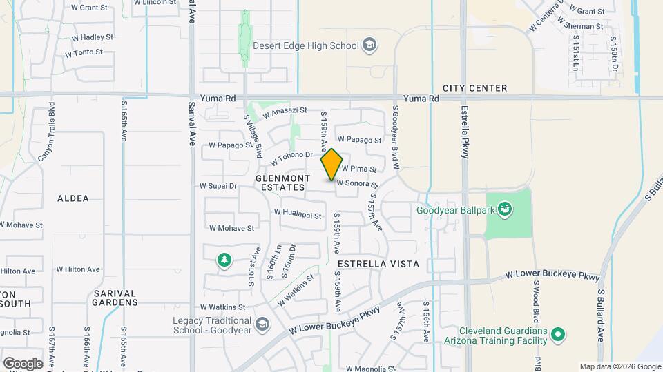 1710 S 159th Ave Map and Location Details