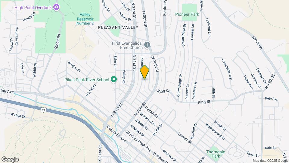 529 Pleasant St Map and Location Details