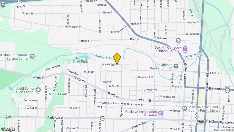 393 Spayer Ln Map and Location Details