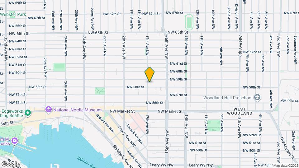 5808 17th Ave NW Map and Location Details