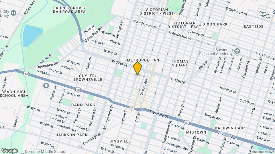 2206 Barnard St Mapa y Detalles de la Ubicación