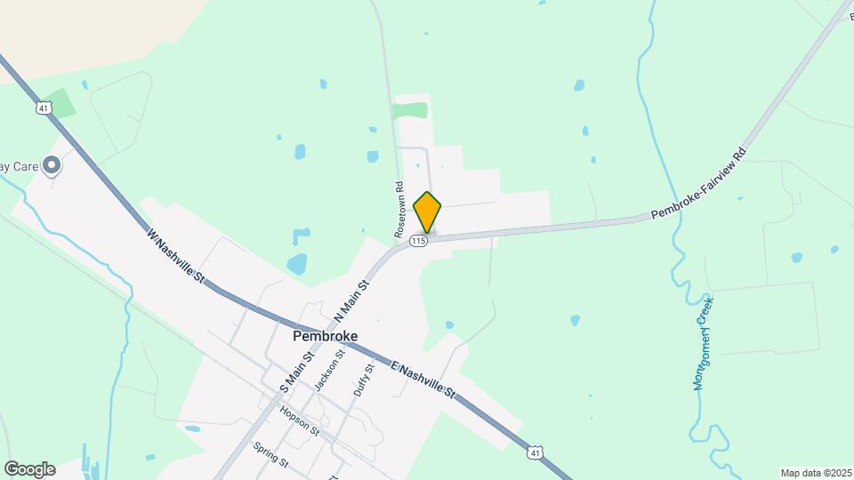 0 5612 Pembroke-Fairview Rd Map and Location Details