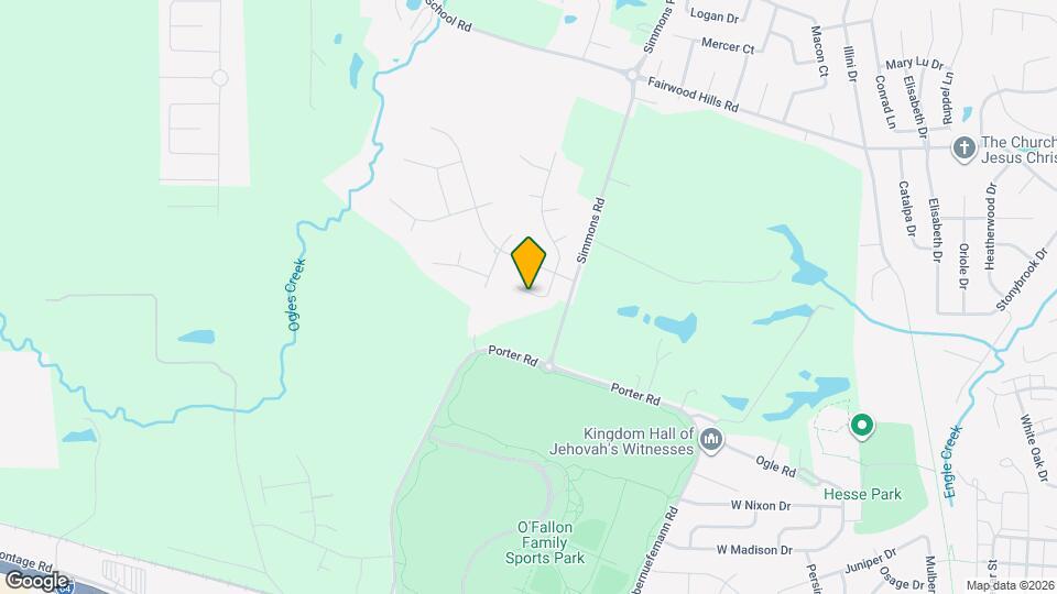 956 Carnegie Knolls Dr Mapa y Detalles de la Ubicación