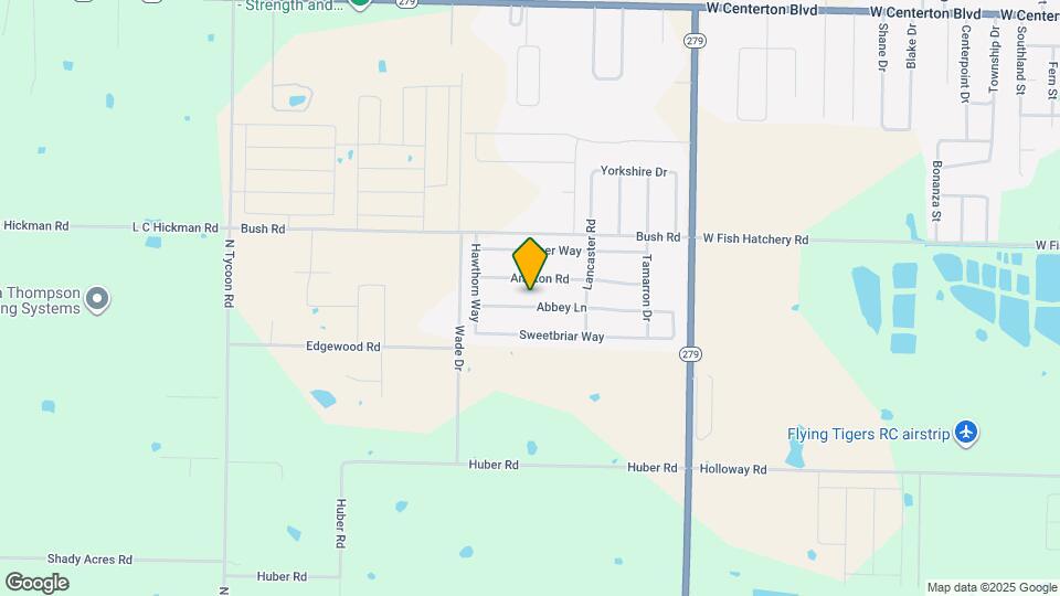 1630 Abbey Ln Map and Location Details