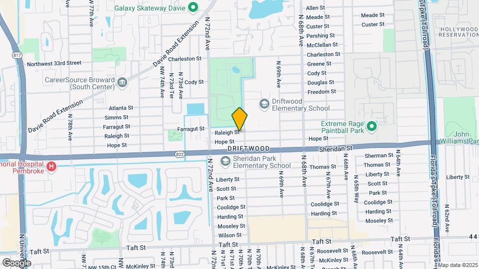 7070 Raleigh St Map and Location Details