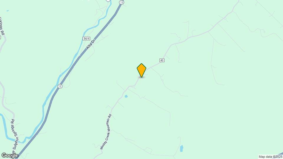 1926 Muddy Creek Mountain Rd Map and Location Details
