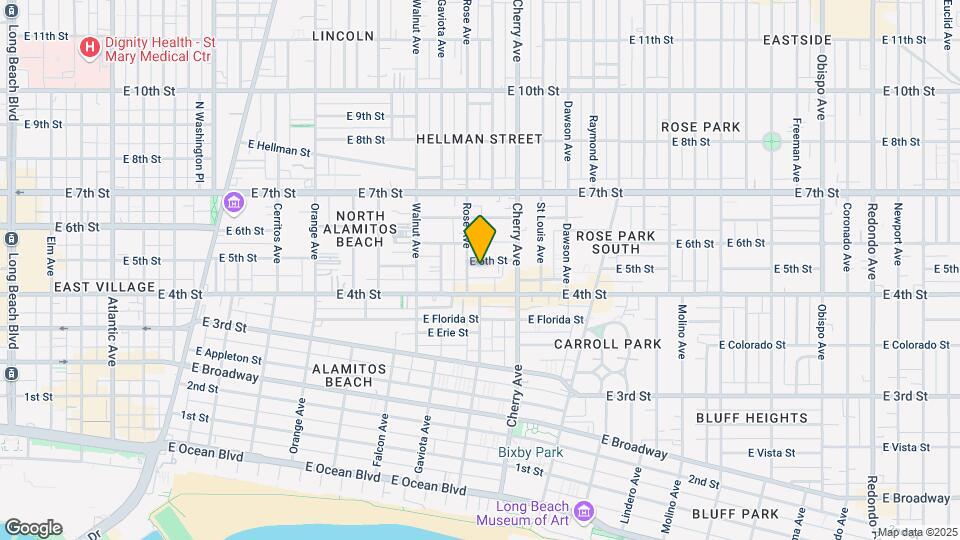 1818 E 5th St Mapa y Detalles de la Ubicación