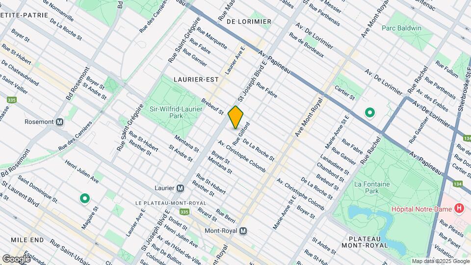 4823-4829 De La Roche St Map and Location Details