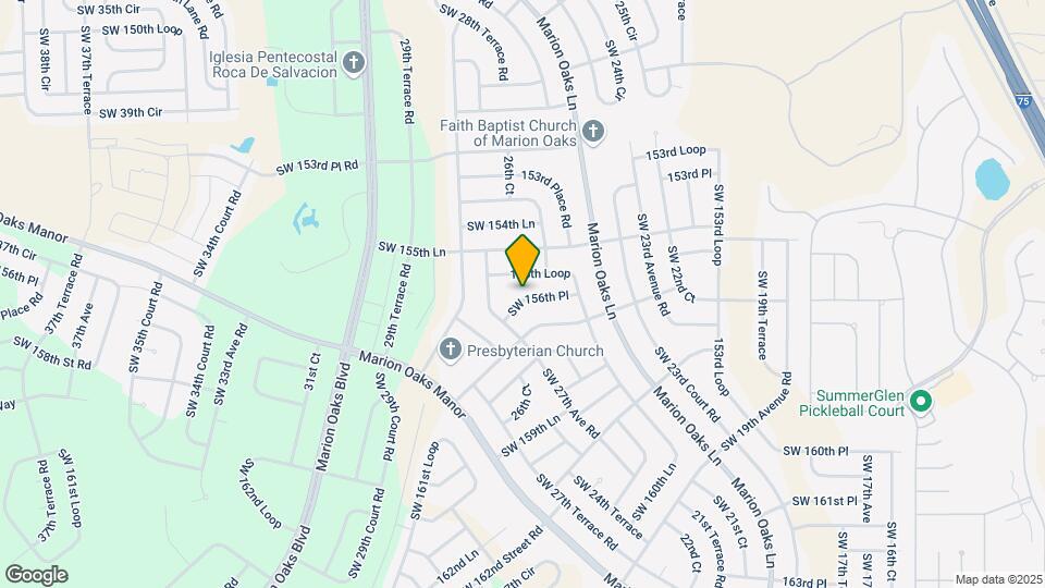6365 SW 156th Pl Mapa y Detalles de la Ubicación