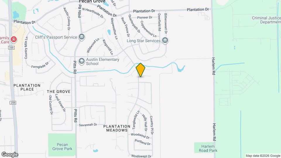 1406 Mayweather Ln Map and Location Details