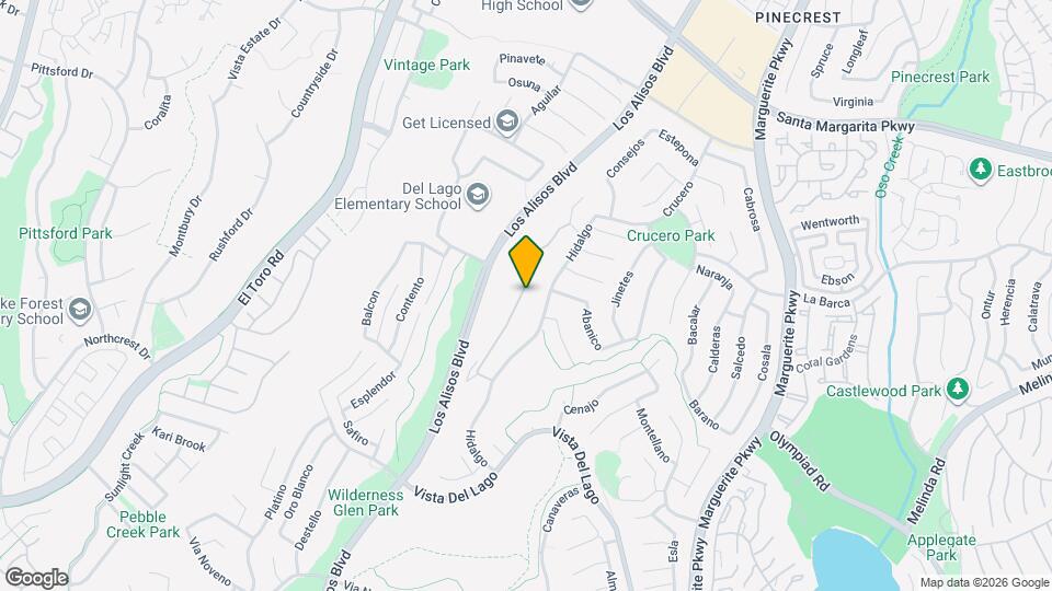 21766 Mirador Map and Location Details